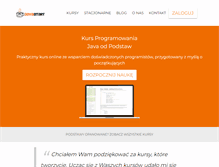 Tablet Screenshot of forum.javastart.pl